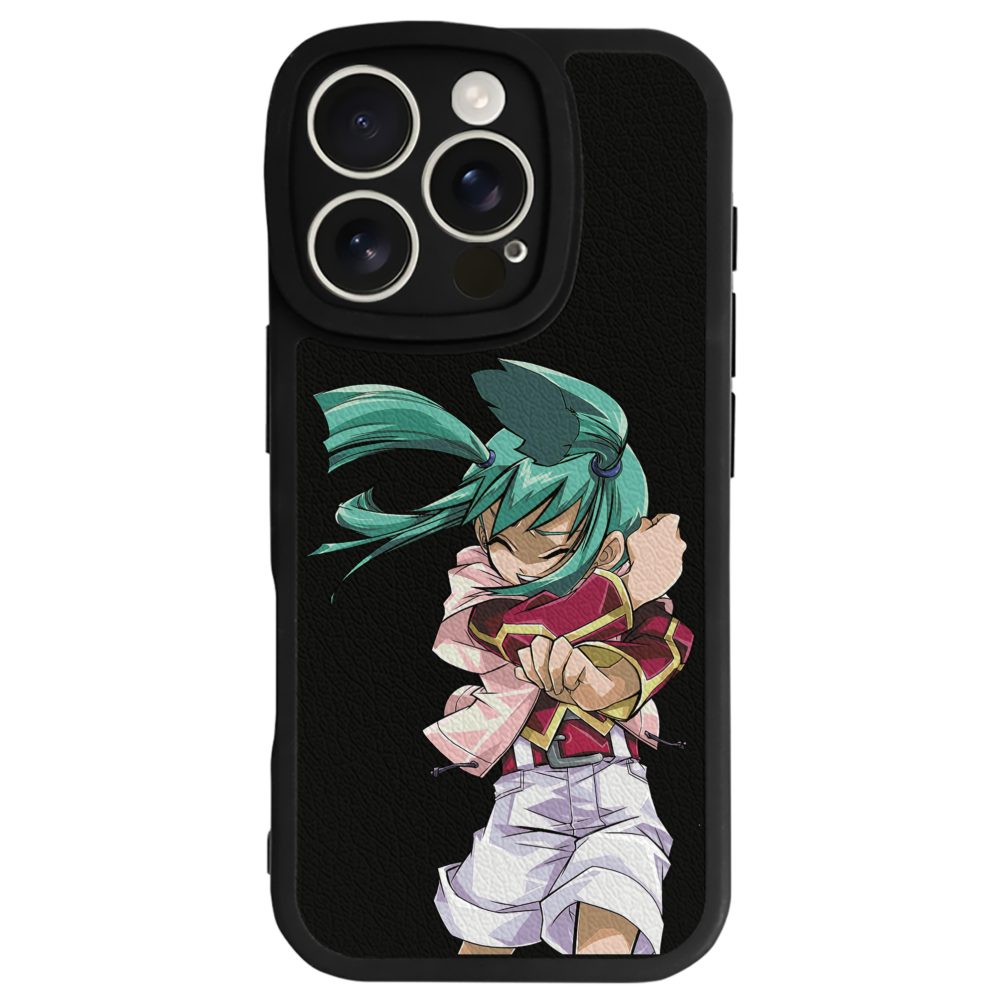 遊☆戯☆王 Yu-Gi-Oh! 【iPhone 16シリーズ対応】シリコンスマホケース（レザー調） 材質：シリコン
